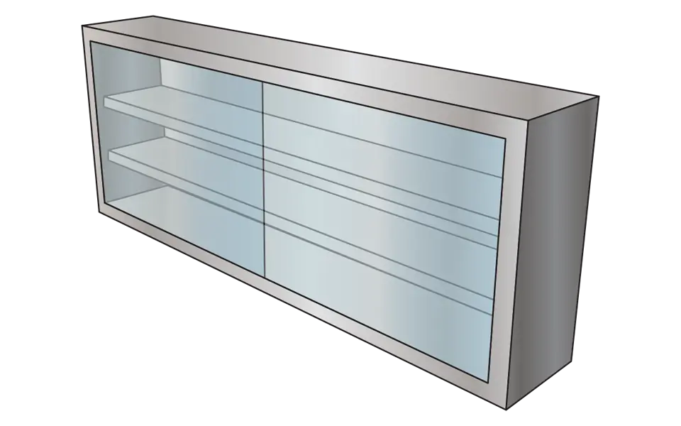 Κατασκευή Ερμάρια Τοίχου inox